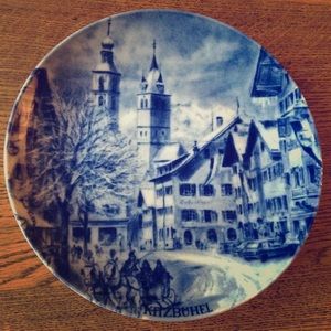 Kaiser Porzellan Kitzbühel  plate.